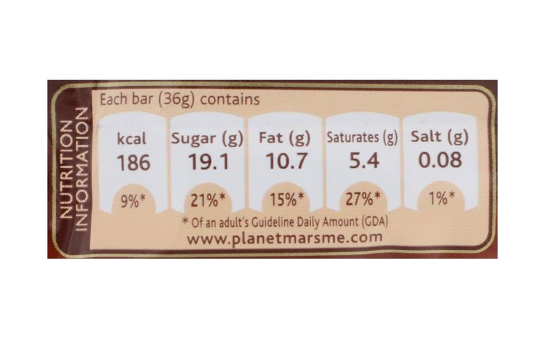 Galaxy Fruit & Nut Bar    Pack  36 grams